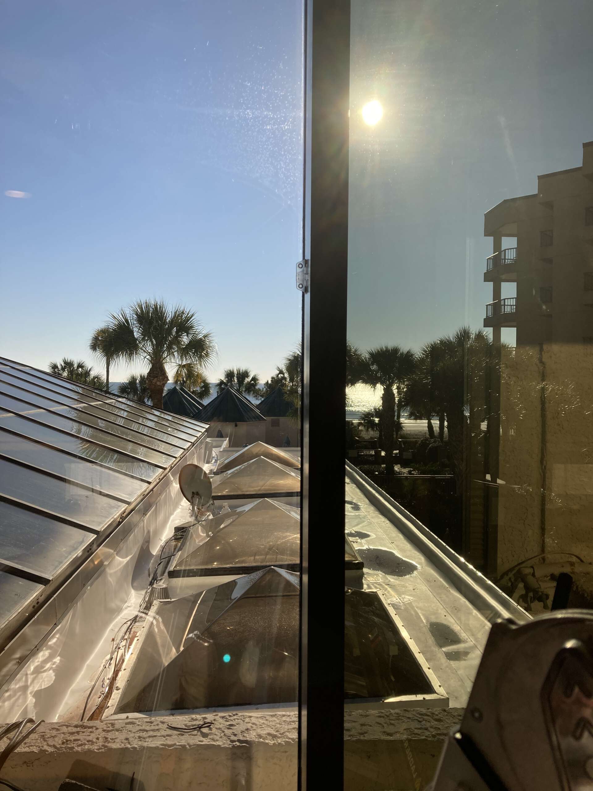window film reflecting sun